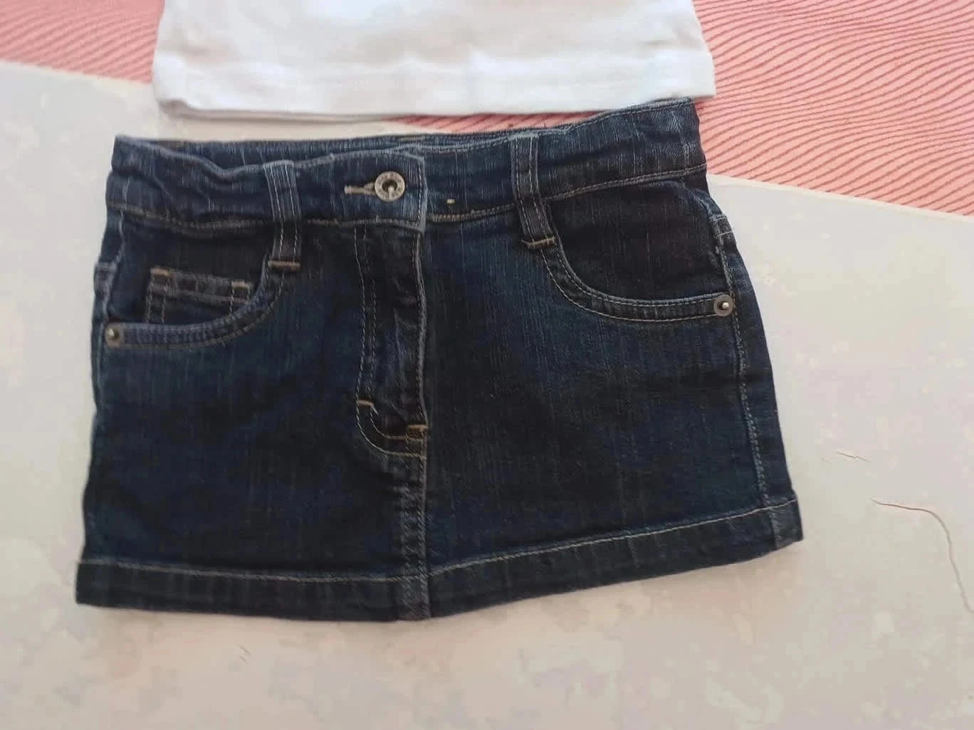 Saia jeans decote 4 anos – photo 7